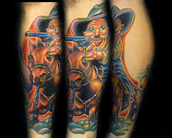 Tattoos - Cowboy - 25182